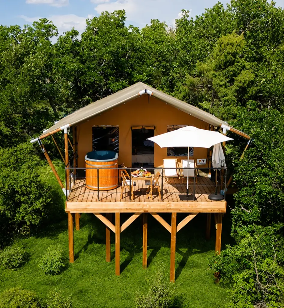 1 galerie ecolodge - Green Luberon