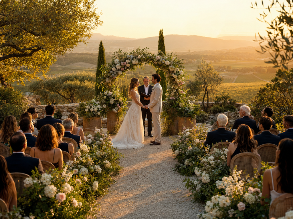 ceremonie mariage - Green Luberon