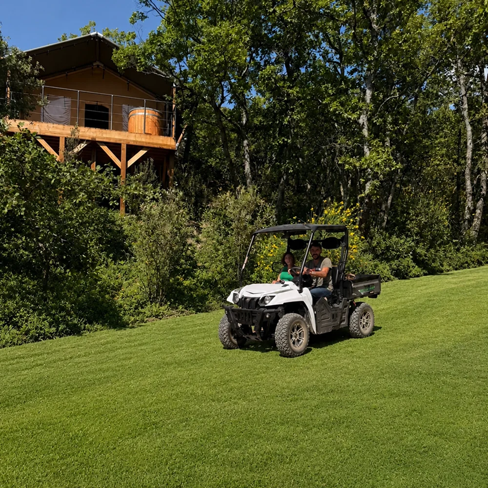 voiturette ecolodge - Green Luberon